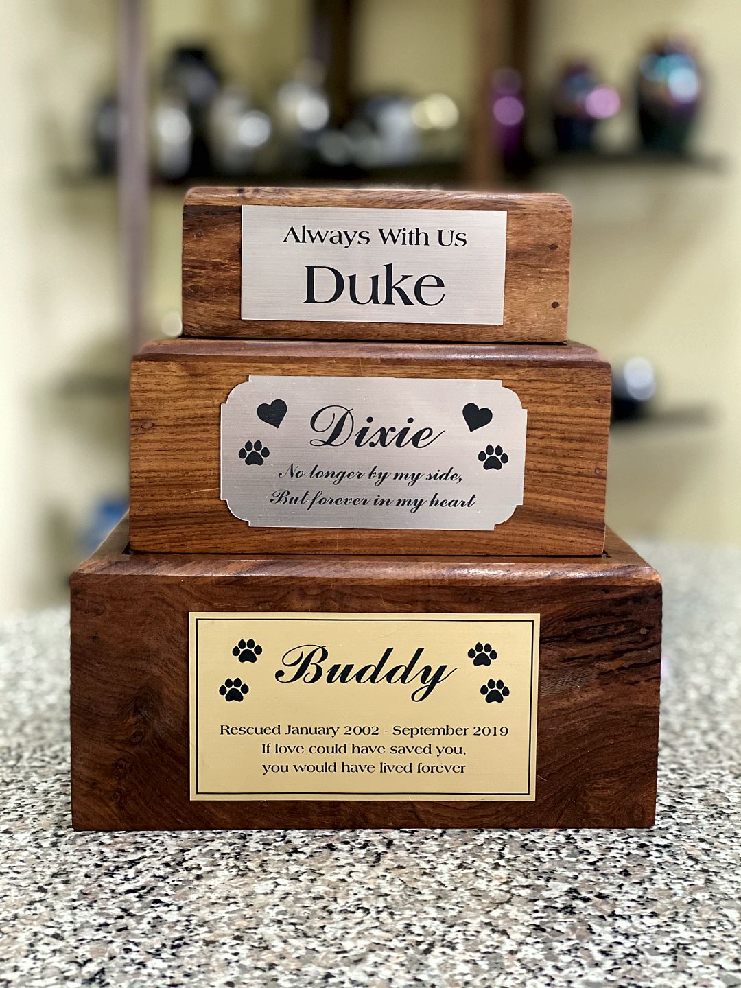 Cape Coral Pet Crematory Nameplate & Plaques